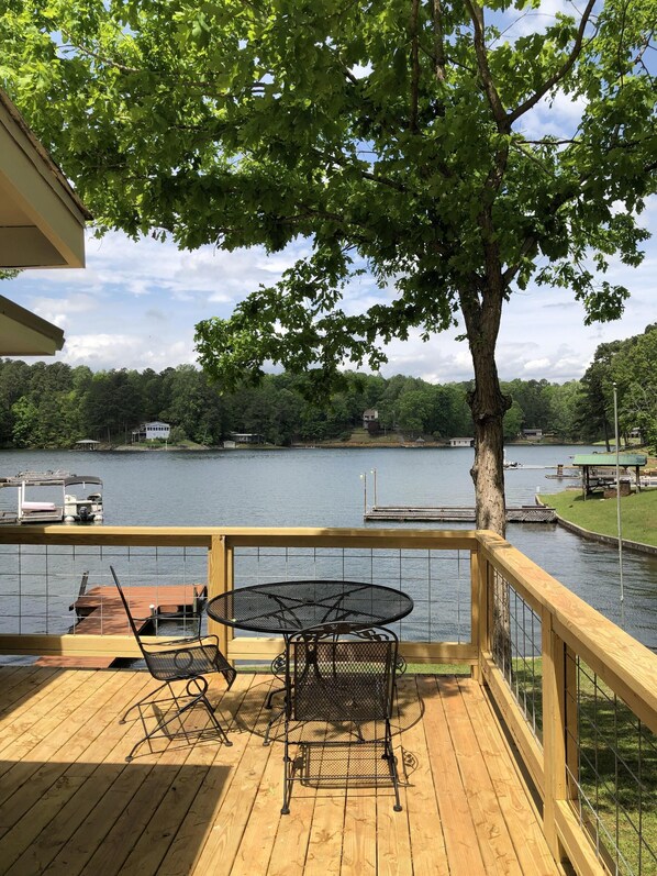 Lots of deck for grilling.