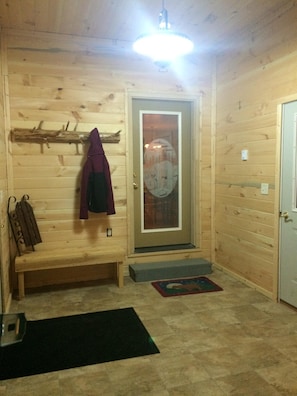 Heated Mudroom for all your gear. 