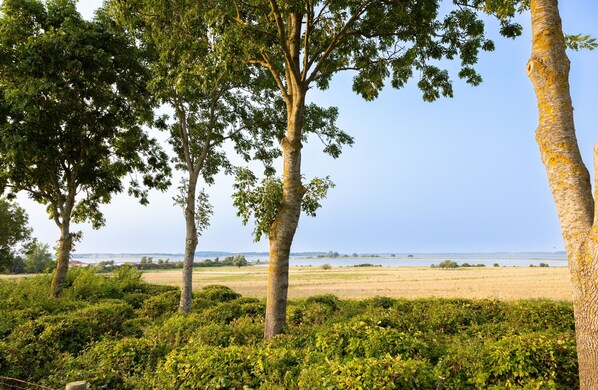 Blick von der Unterkunft