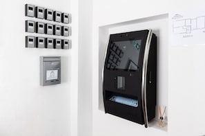 Inchecknings- och utcheckningsdisk