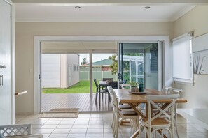 Dining and Alfresco from Kitchen