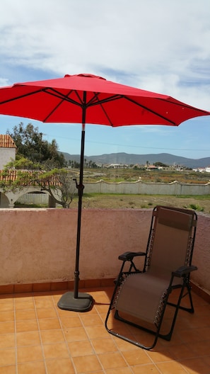 The Small Terrace, private entrance direct from Master Suite.