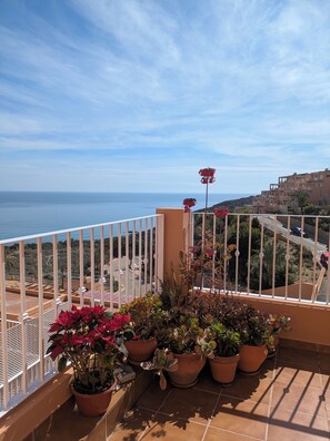 Views from private terrace