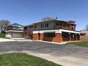 Four Pines Lodge!  2x the space  w/ privacy for less money than the other guys!