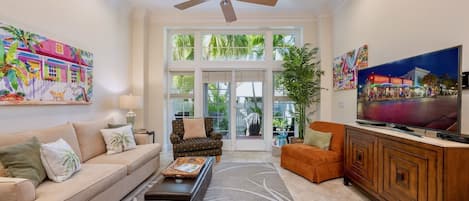 Southernmost Palms is a beautifully renovated townhome located at The Foundry within Truman Annex...