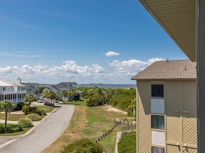Partial View of Bay from furnished balcony