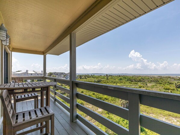 Lighthouse Point 17C overlooking the Dunes and Beach