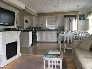 All new stainless and granite in the kitchen