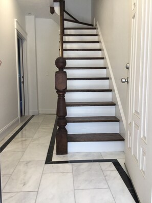 Entry hallway to building