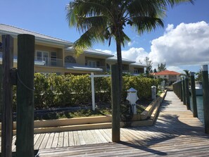 View from docks - 
Docks are available for rental