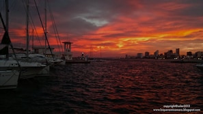 El Campello sunset are spectacular 