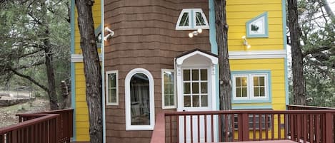 TREE HOUSE from back upper deck