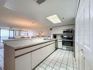 Kitchen area.