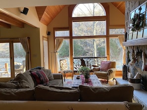 Cozy Livingroom main floor