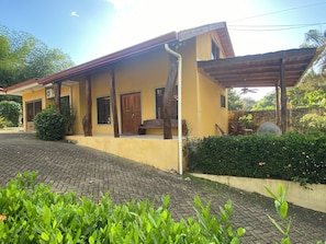 The second house, with 2 bedrooms, 1 bathroom & it's own kitchen and LR
