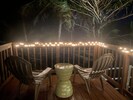 Private Deck at night