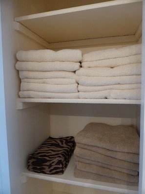 linen and towels provided