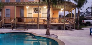 Brand New.... Huge Covered  Back Porch  Patio!  430 sq. ft!