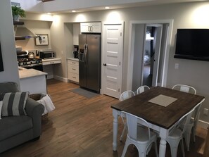 Open plan living room