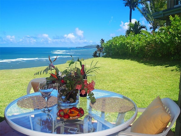 Sealodge J1 | Princeville vacation rentals 1 - Sealodge J1 | Princeville vacation rentals | dramatic views all the way to the Kilauea lighthouse from your private lanai