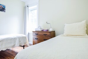 View of second 2 twin bedroom