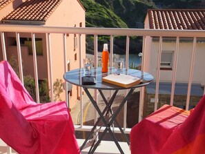 Balcony by the beach