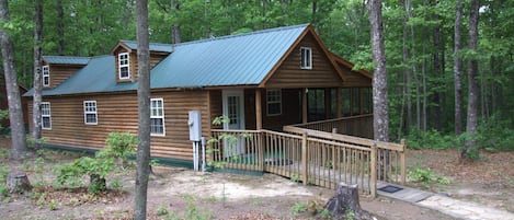 Ramped Entrance to Summer Shade Cabin