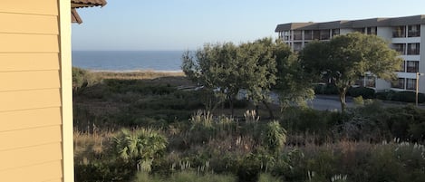 Ocean  view from balcony