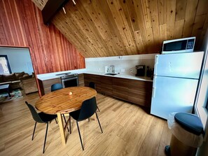 Kitchen and dining room