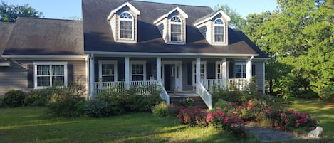 The entire upstairs of this home