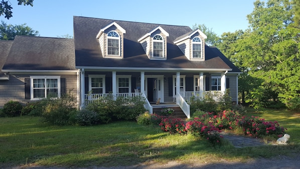 The entire upstairs of this home
