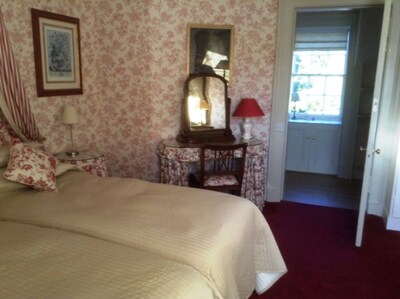 Wing Of Historic Luffness Castle. One twin and one single bedroom