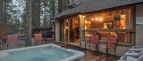 Hot Tub and deck