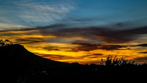 This is why we called it Sunset Ridge! Beautiful sunsets from the deck!