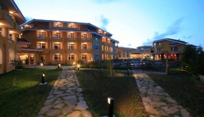 Front of property - evening/night