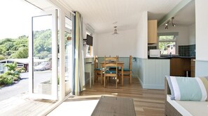 Living/dining area.