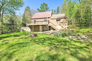 Property Exterior | Stairs Required | Fire Pit