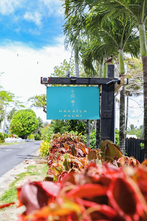 Front of property – evening/night