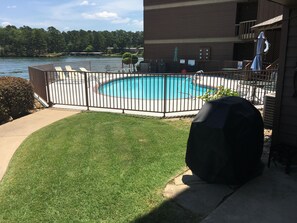 pool 10 yards from the back door? sweet!!