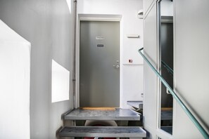 Interior entrance
