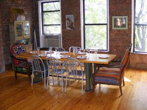 Kitchen Table set for 8