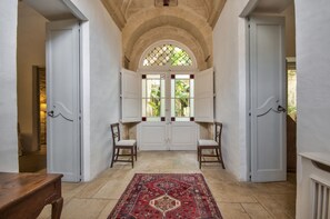 The entrance hall