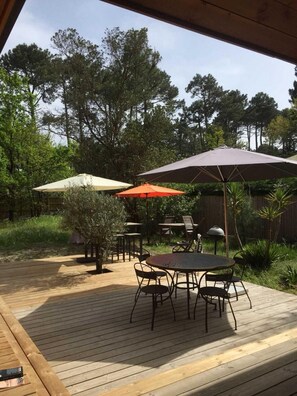 Vue depuis la terrasse du salon