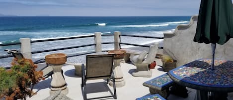 3 Bedrooms, 3 Bathrooms, Right on the Baja Malibu surfing Beach. Great for Large Families groups. All of my guest always remark on how wonderful  and well appointed my home is. Please read the reviews.