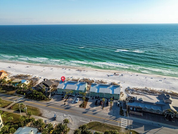 Shell yeah! Talk about a prime location - steps away from 2 seafood restaurants!