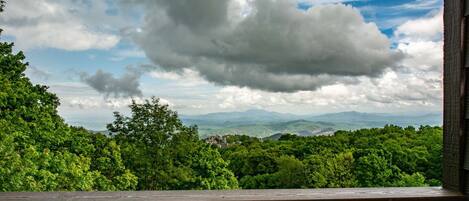 Lookout to Gatlinburg and much further with the endless views from the condo!