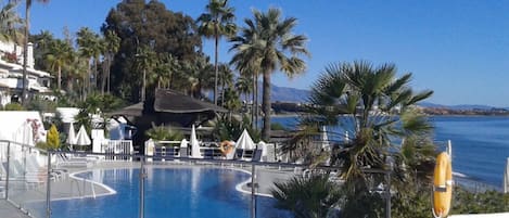 Pool at the Beach side