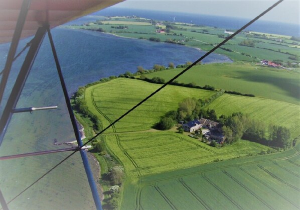 Ferienhof KRONBORG: Luftfoto