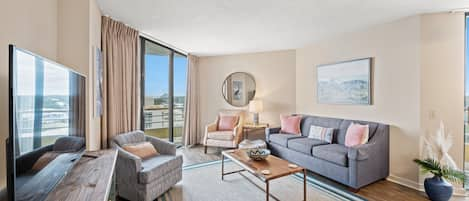 Oceanfront Living Room