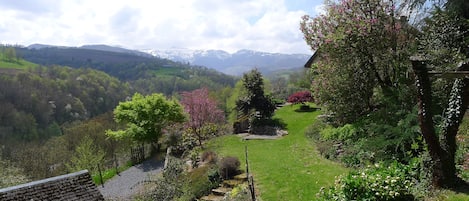 Vue du jardin.